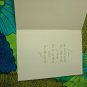 QC Quality Crest Card Unused VTG Note of Cheer Floral
