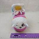 Shopkins Sneaky Wedge 6" Plush Toy High Tops Shoe White Pink Yellow Aqua Moose