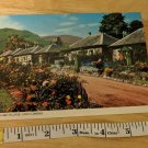 Luss Village Loch Lomond Colourmaster Vintage Postcard UK Unused Flowers