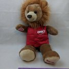 Lion Cat CDW Company Logo Plush by Build A Bear BAB w/ Plush Red Vest Jacket