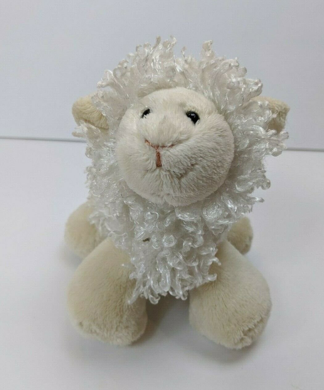 Mary Meyer White/Cream Sheep Lamb Chunky Legs 6" Long Plush Stuffed Animal