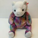 Ty Beanie Babies Birthday Bear w/ Ruffle APRIL