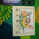 Current Inc Skitterscampers by Amy Flynn Mice in Tulips Unused Card