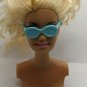 Barbie Doll Accessory Light Blue Sunglasses Glasses NO DOLL