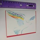 Current Inc Music's In The Air by Julie Paton Blank Greeting Card Dove Bird