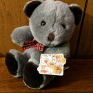 Commonwealth Hug A Plush Gray Plush Teddy Bear NWT