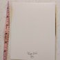 Holiday Design Studio Happy New Year Winter Woods Silver Foil Card Unused