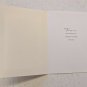 Holiday Design Studio Happy New Year Winter Woods Silver Foil Card Unused