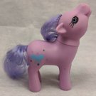 Fakie Pony Toy 4.5" Tall, Lifted Head, Purple w/ Bow Symbol #2