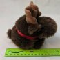 SWIBCO PUFFKINS Soft Stuffed MOOSE / REINDEER Plush Christmas Toy Brown 5"