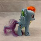 My Little Pony G4 FiM 3" Brushable Rainbow Dash w/ Attached Hair Ribbon