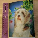 G.J.C. Collection Adorable Dogs Card w/ English Sheepdog, Holly Unused Vintage