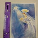 Fantus Paper Products Christmas Holiday Card Unused Virgin Mary & Baby Jesus
