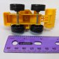 Yellow Front End Loader Construction Truck Plastic Toy 3.5" Long *played with*