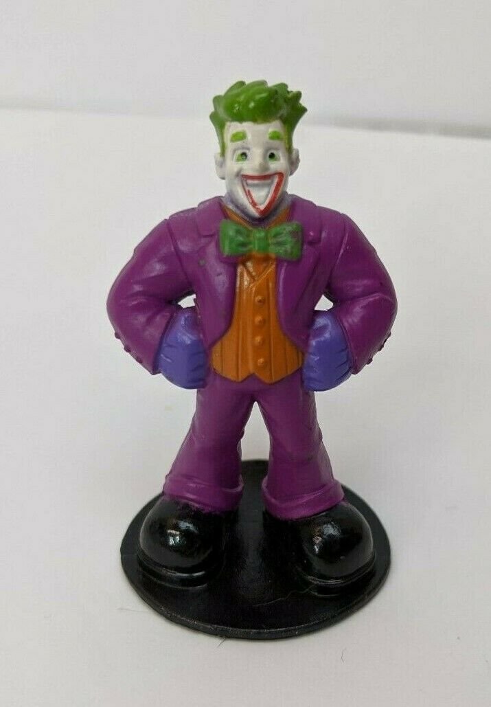 DC Comics Super Friends The Joker 2" Mini Figure Cake Topper NOT jointed