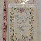 Hallmark Bridal Shower Thank You Card 10 Pack Sealed Floral Border