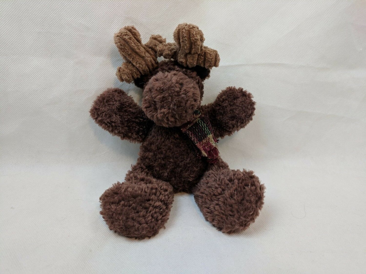 Brown Moose Small 10" Plush Antler by Russ Berrie & Co