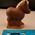 Preschool Plastic Horse Pony Toy 3" Tall Farm Animal