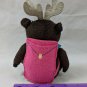 Old Navy Small Reindeer Plush, Pink Backpack, Embroidered Bell