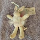 Russ Flutter Bunnies Fairy Ballerina Pink Plush Stuffed Animal 5" Tall Judy Lynn