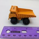 Zee P380 Orange Dump Truck Ebasco Decal Diecast 2.5" Long *played with*