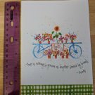 Lawson Falle Garden Sketches Thanks For Being A Friend Note Card Unused Vintage
