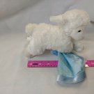 Baby Gund Lena Lamb Baby Lovey Blue Blanket Plush 9" Long **NO SOUND**