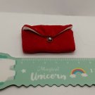 Barbie Doll Reproduction Silken Flame Replacement Red Purse w/ White Lining