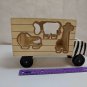 Melissa & Doug #5180 Safari Shape-Sorting Truck Wooden Toy VEHICLE ONLY USED