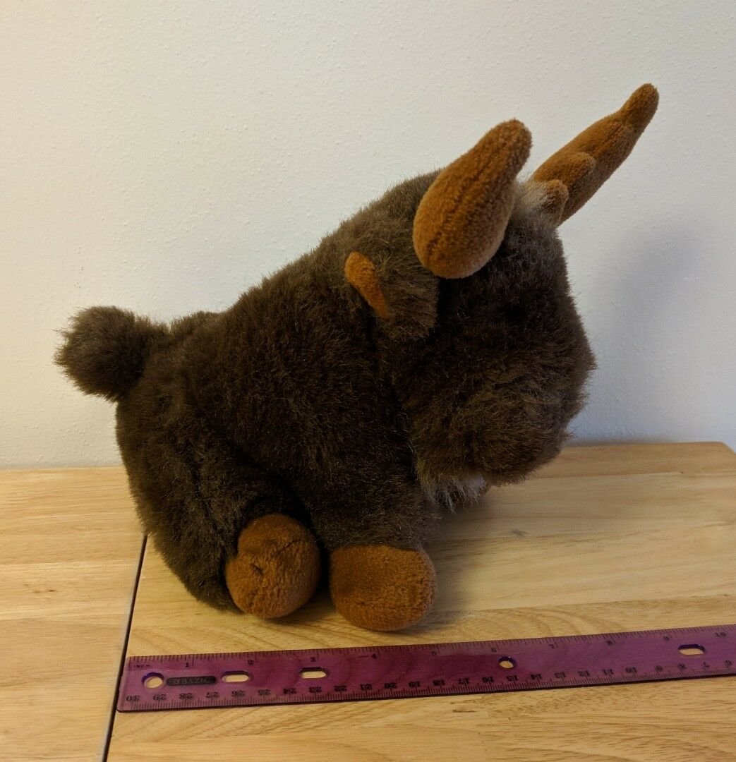 Mary Meyer Moose Plush Stuffed Animal Toy Vintage Older Tag Style