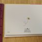 Current Inc Daisy Flower & Bee Pink Yellow White Blank Note Card Unused