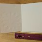 Current Inc Daisy Flower & Bee Pink Yellow White Blank Note Card Unused