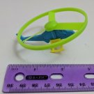Small Replacement Helicopter Toy 2.25" Long Blue Green Yellow