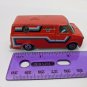 Yat Ming #899 Delightful Van Red/White/Black Stripes 3" Long *Junkyard*