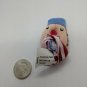 Ikea Klappar Cirkl Clown Red/Red Striped Plush Finger Puppet Animal 2.5" Tall