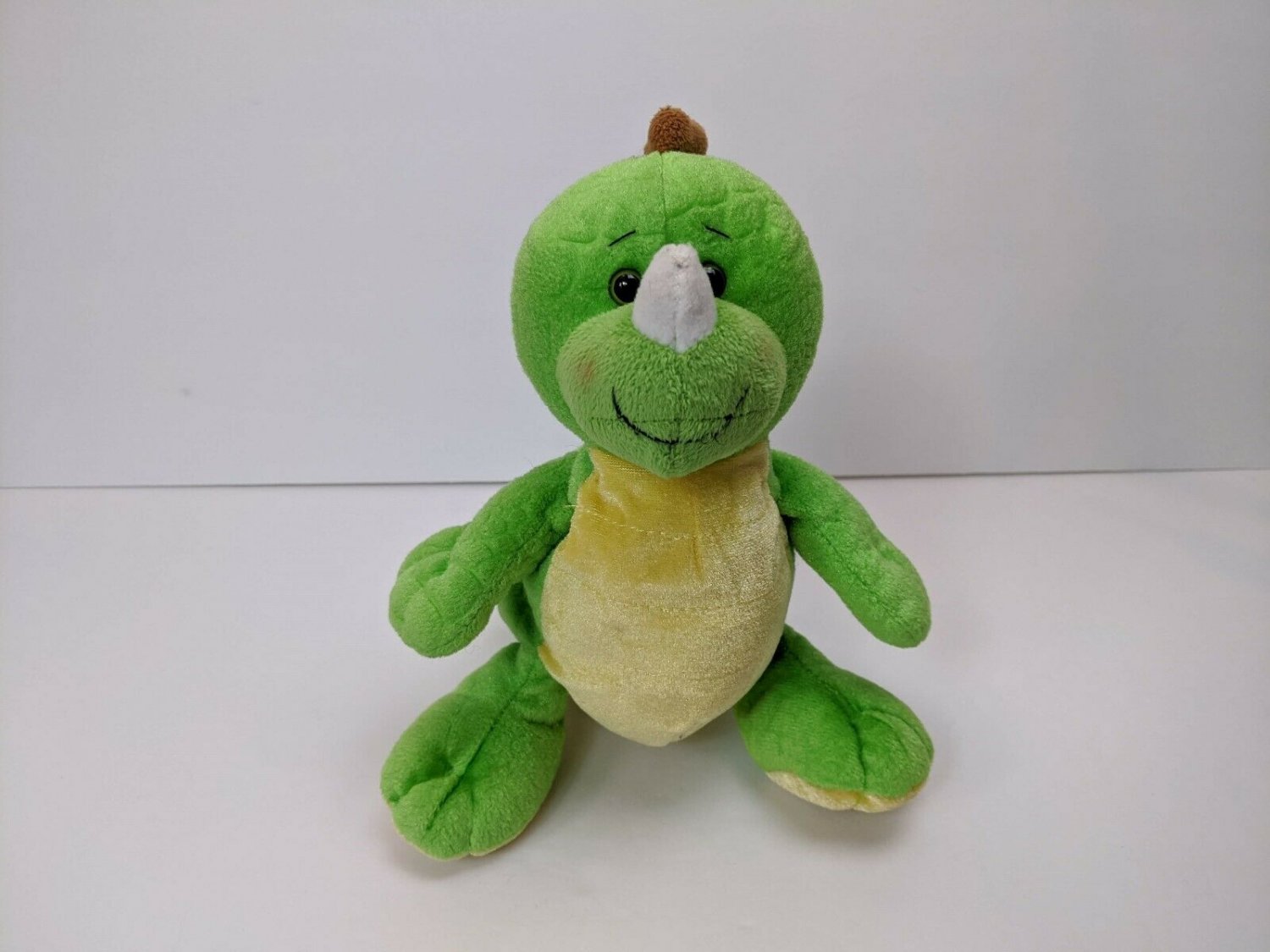Ganz Webkinz Key Lime Dino HM185 Plush Stuffed Animal No Tag/Code