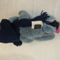 Disney Boyds Eeyore Winnie the Pooh Jointed Plush w/ Scarf & Hat Stuffed Toy