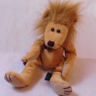 Boyds Beanie Bean Bag Plush Lion Stuffed Animal Wild Cat