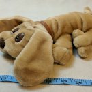 JRL Toys Little Lonely Puppies Tan Puppy Dog Plush Toy w/ Collar