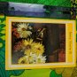 Coronation Collection Unused Card Sorry You're Ill Flowers, Old Books