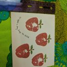 Bright of America Card Unused Apple A Day Bugs the A.M.A. Graphics by Suzi