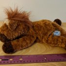 Russ Berrie & Company Monty the Brown Horse Pony Plush Beanie Toy 10"