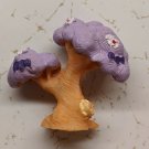 Resin Fairy Garden Miniature Teeny Tiny Pastel Purple Flowering Tree 4.5cm Tall