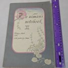 A Woman's Notebook II Blank Journal w/ Quotes By Women - Soft Cover - 1981