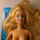 Mattel Barbie 2013 Torso Fashionista Flat Feet Nude for Play/OOAK