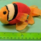 Ganz Webkinz Lil Kinz Tomato Clown Fish Plush Toy, No Code