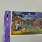 Fantus Paper Products Christmas Holiday Card Unused Nativity Scene & Wise Men