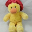 Mary Meyer Plush Duck Silly Slickers Lady Bug Hat, missing coat & boots