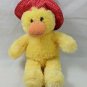 Mary Meyer Plush Duck Silly Slickers Lady Bug Hat, missing coat & boots