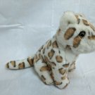 Nanco Leopard Jaguar Cat Plush 8.5" Tall Stuffed Animal Toy